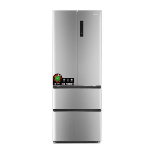 400 LITRES FRENCH DOOR NOFROST REFRIGERATOR MATTE SILVER COLOR