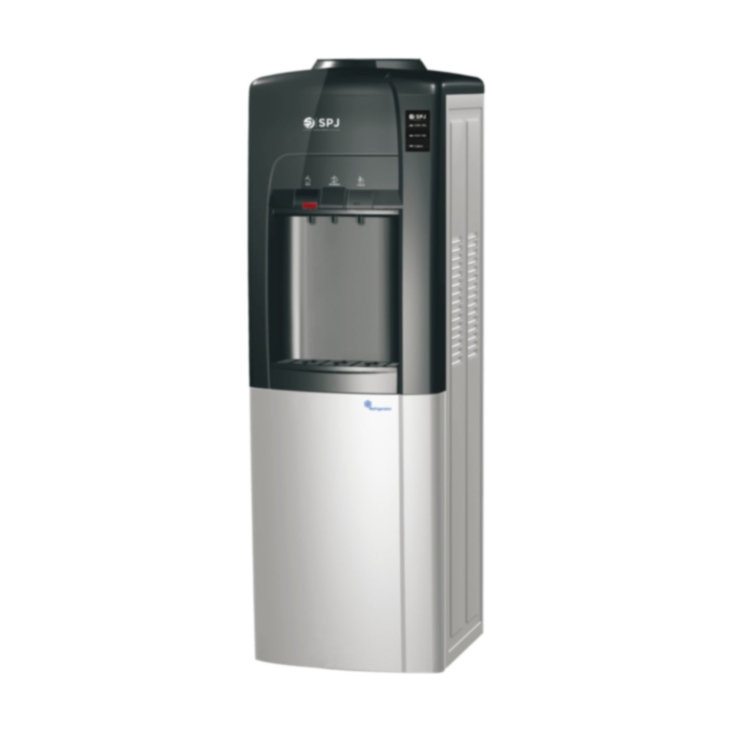 BLACK WATER DISPENSER WITH REFRIGERATOR